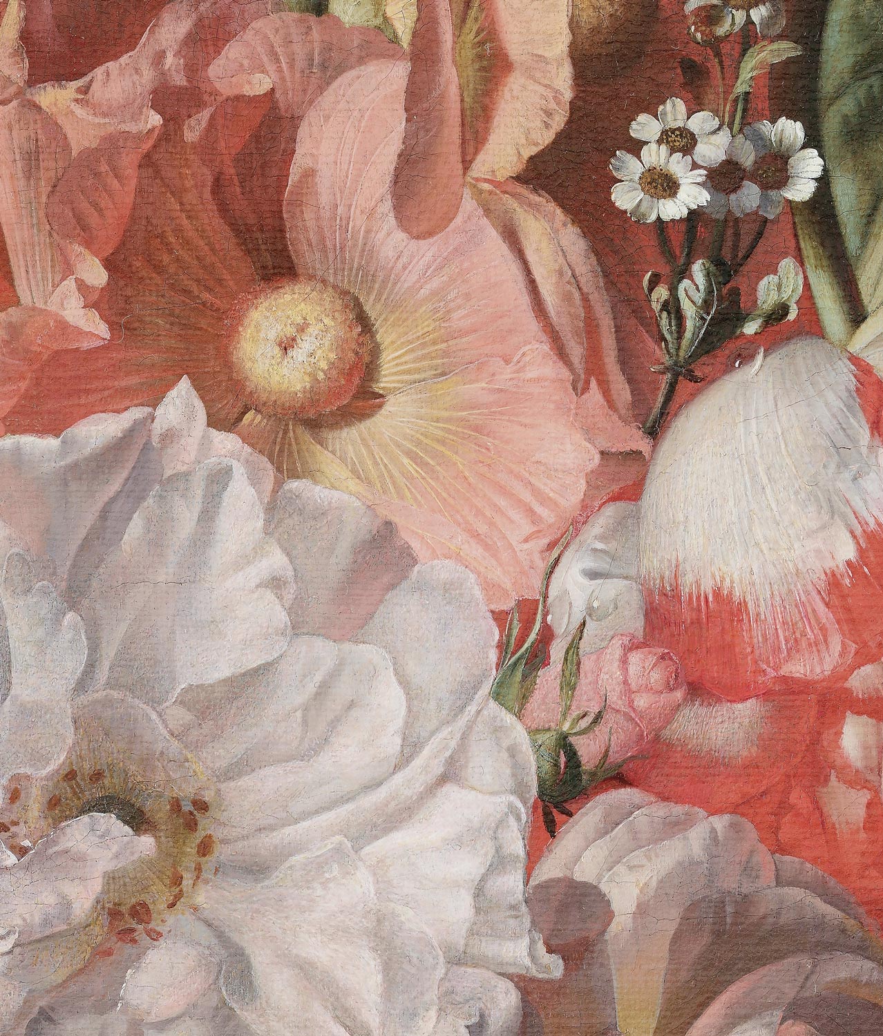 Blumentapete Golden Age Flowers