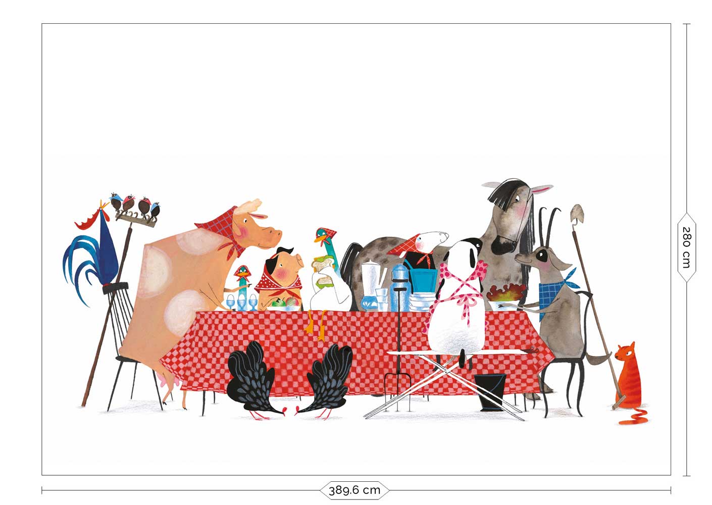Wall Mural Bon Apetit