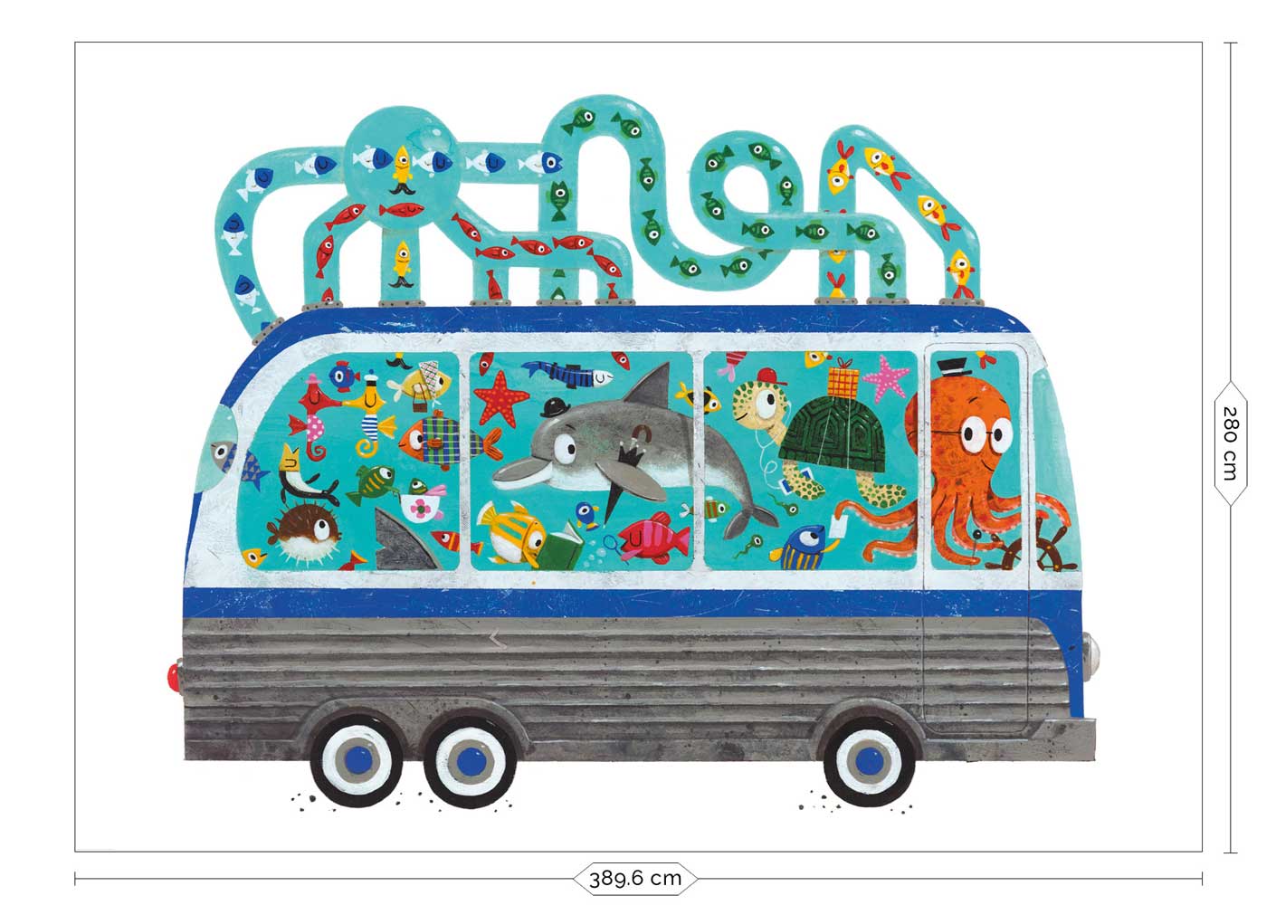 Wall Mural Octobus