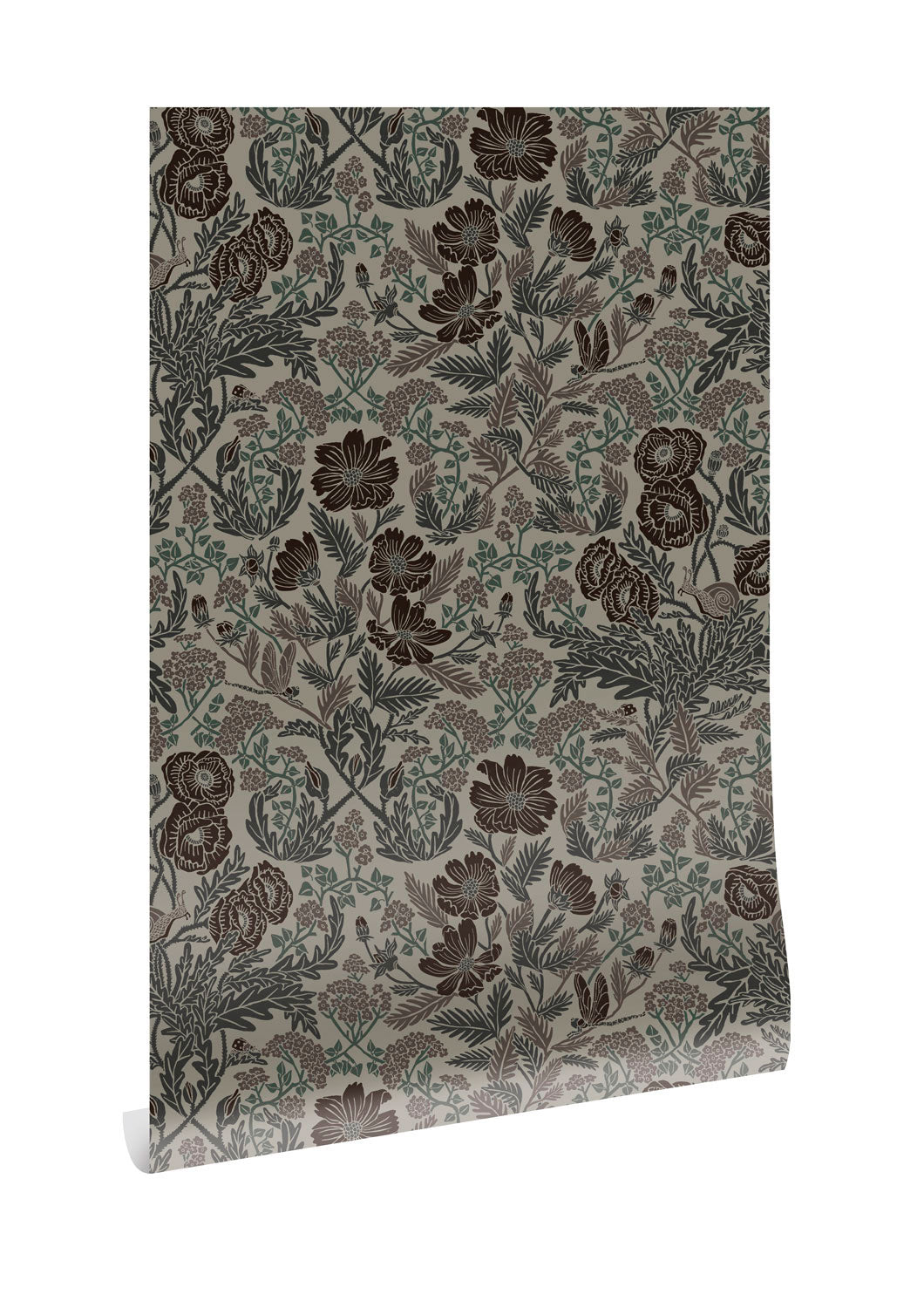 Bloemen behang door Floor Rieder, 100 x 280 cm, FR-008, Packshot