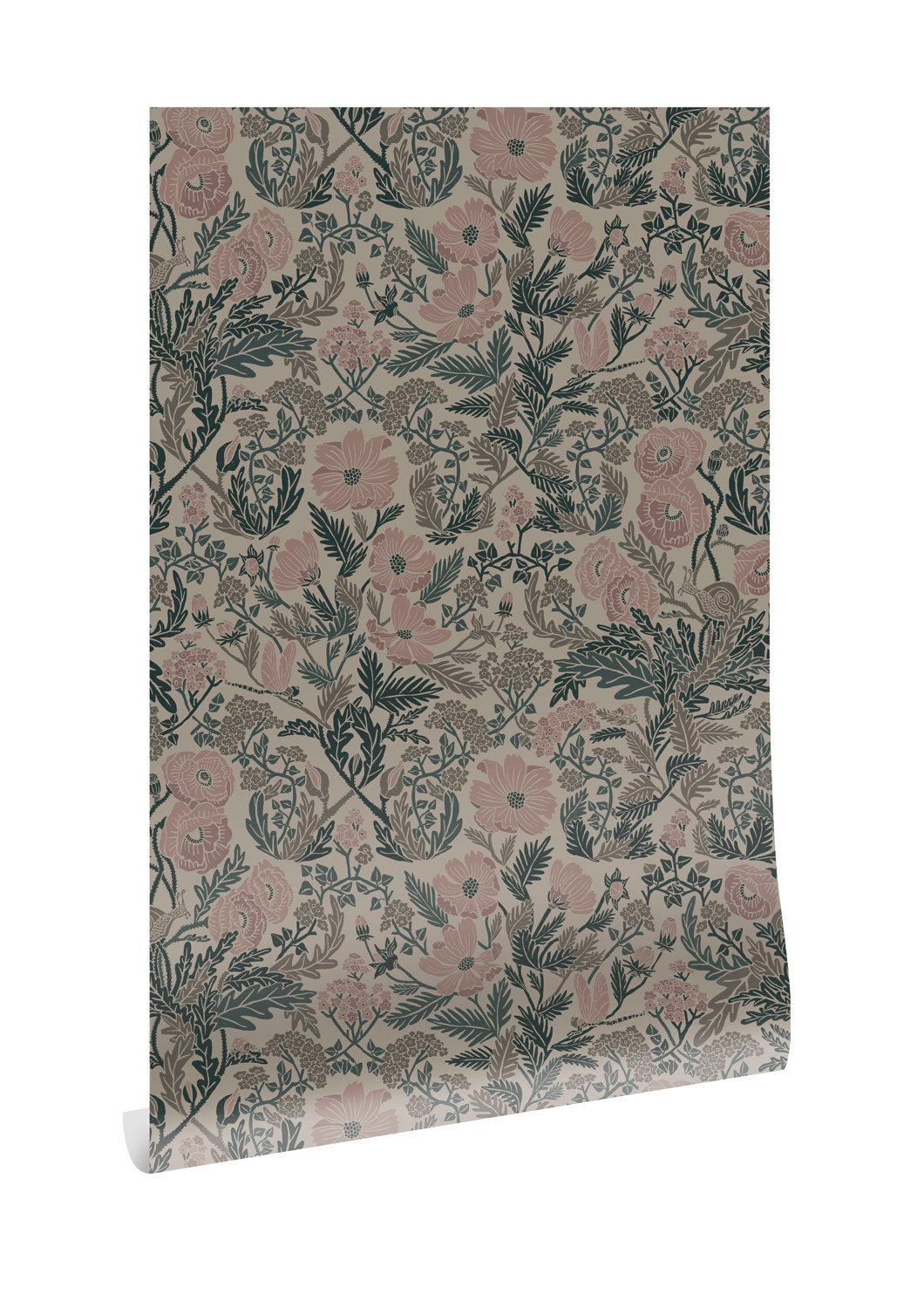 Bloemen behang door Floor Rieder, 100 x 280 cm, FR-009, Packshot