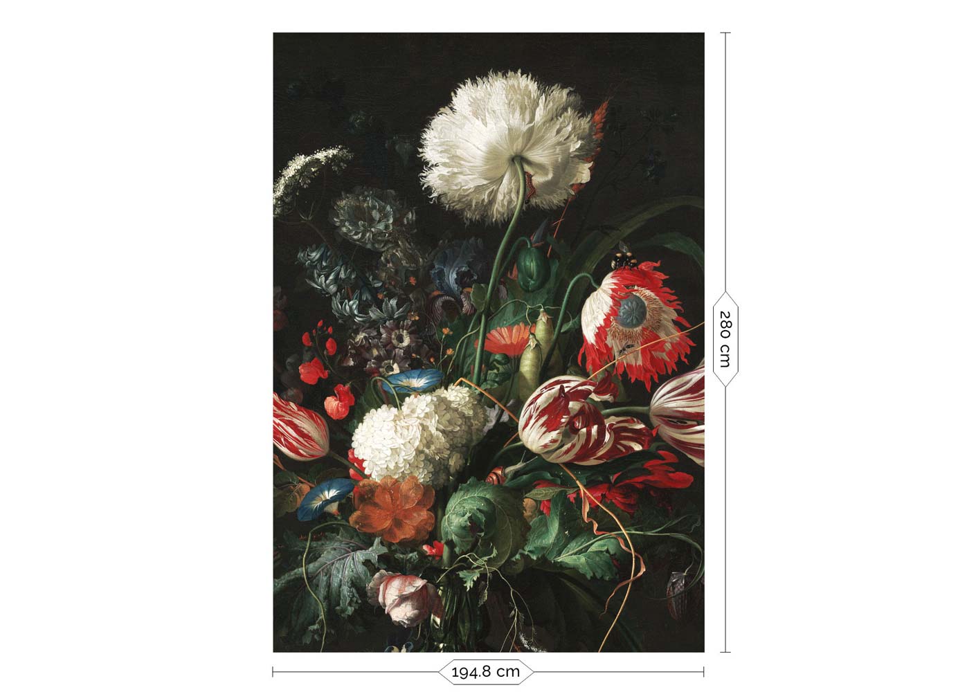 Bloemen behang Golden Age Flowers, WP-200, Packshot