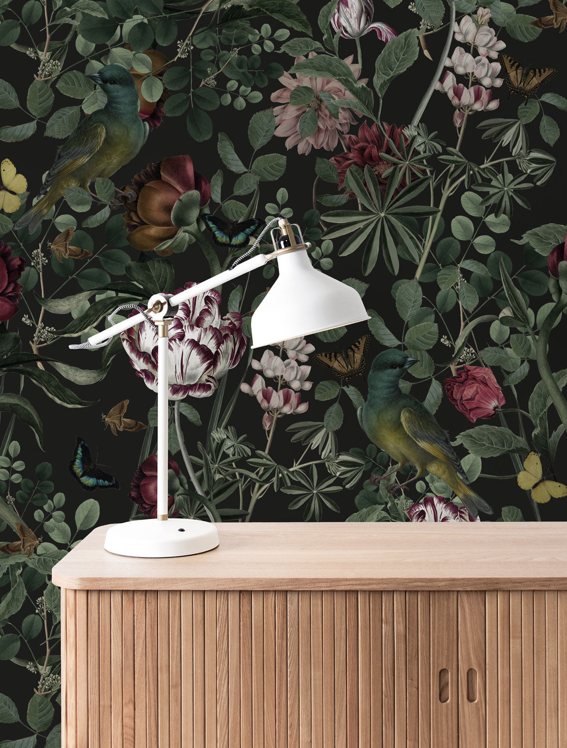 Botanisch behang Bold Botanics, 97.4 x 280 cm, WP-707, Interieur 2