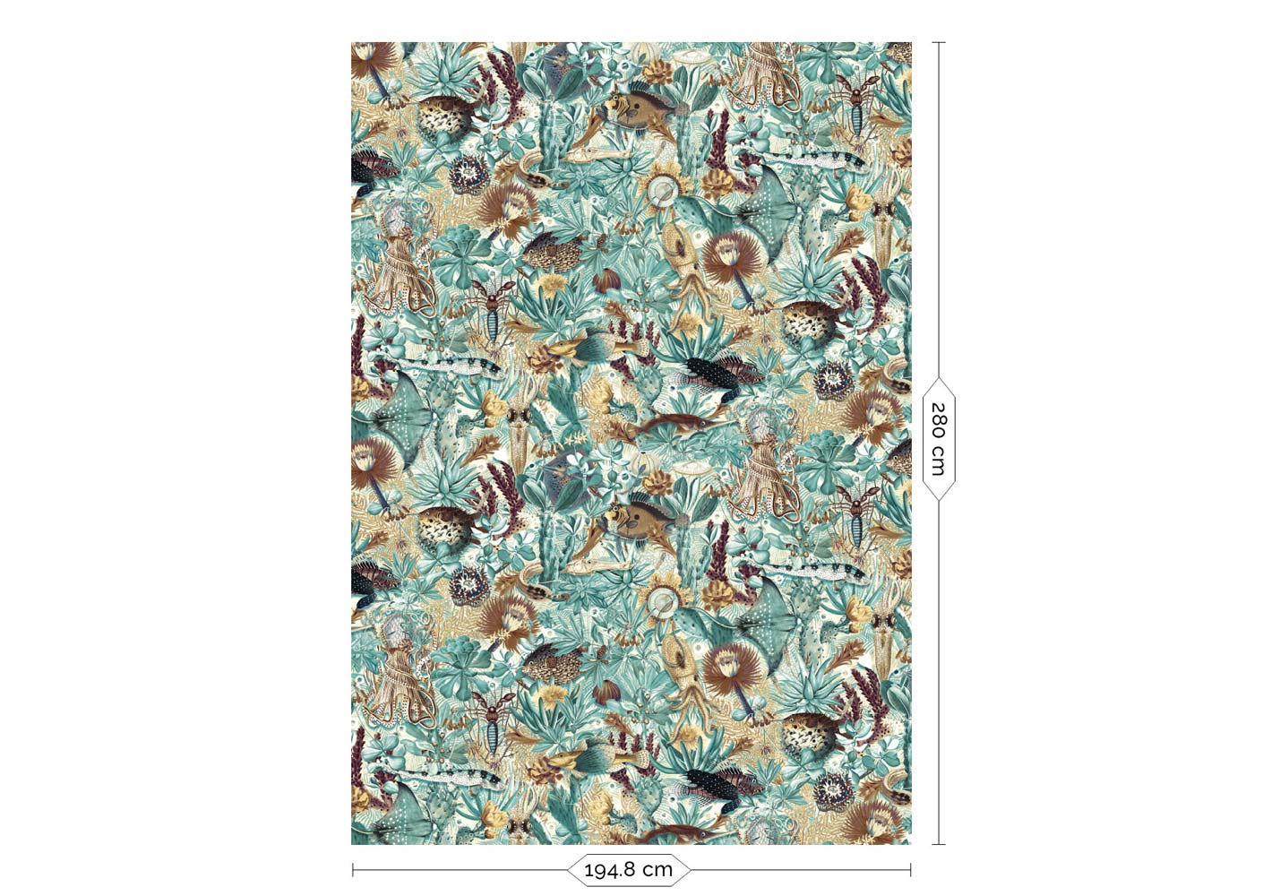 Botanisch vissen behang Underwater Jungle, WP-683, Packshot