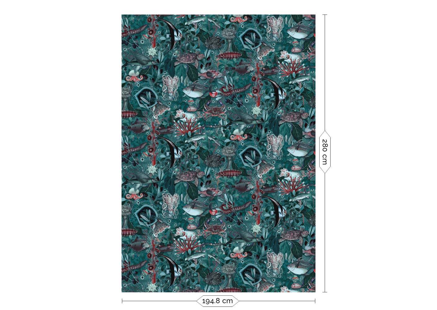 Botanisch vissen behang Underwater Jungle, WP-686, Packshot