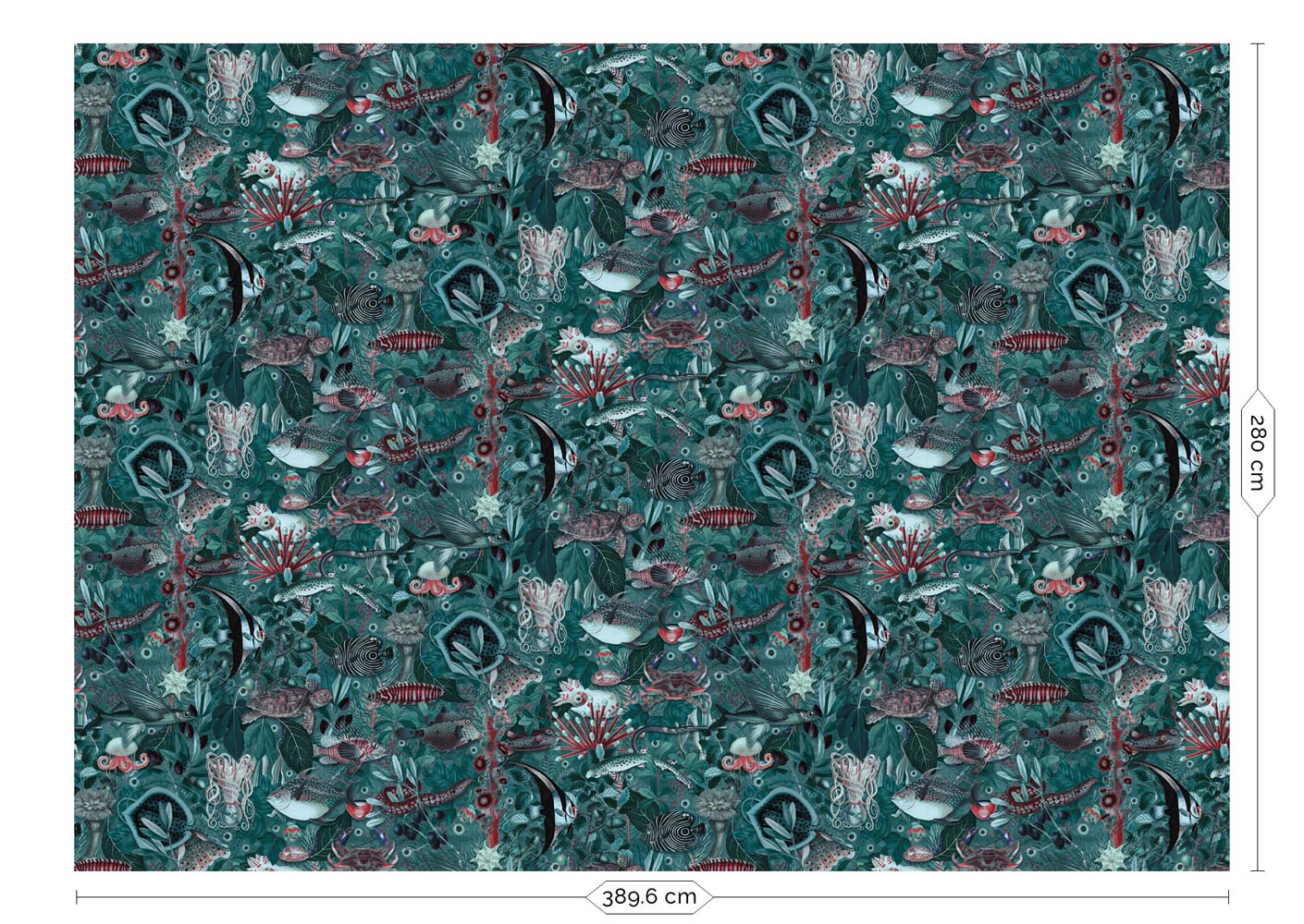 Botanisch vissen behang Underwater Jungle, WP-698, Packshot