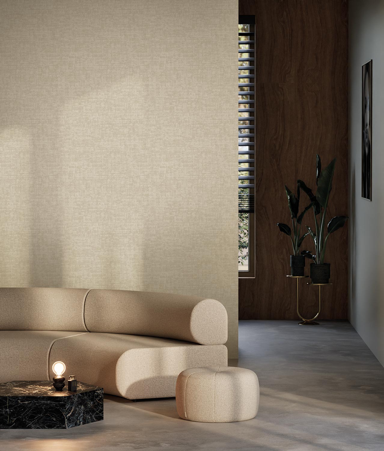 Hotel Chique Behang, Salerno, 53 x 1000 cm, Interieur