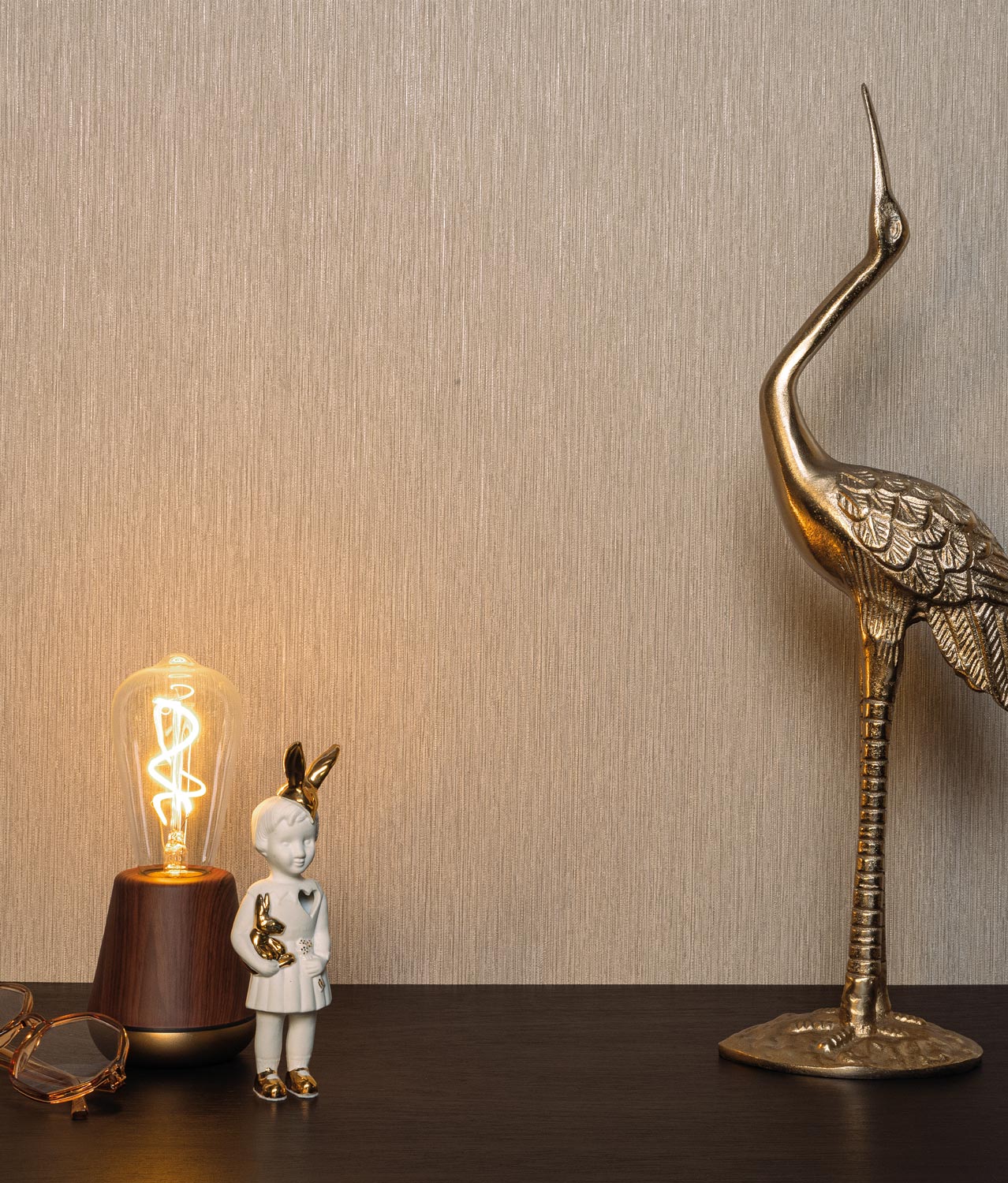 Effen structuur behang, Hotel Chique, RW-020, Interieur 2