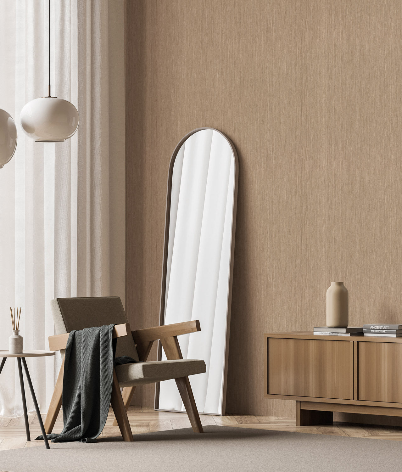 Effen structuur behang, Hotel Chique, RW-021, Interieur 3