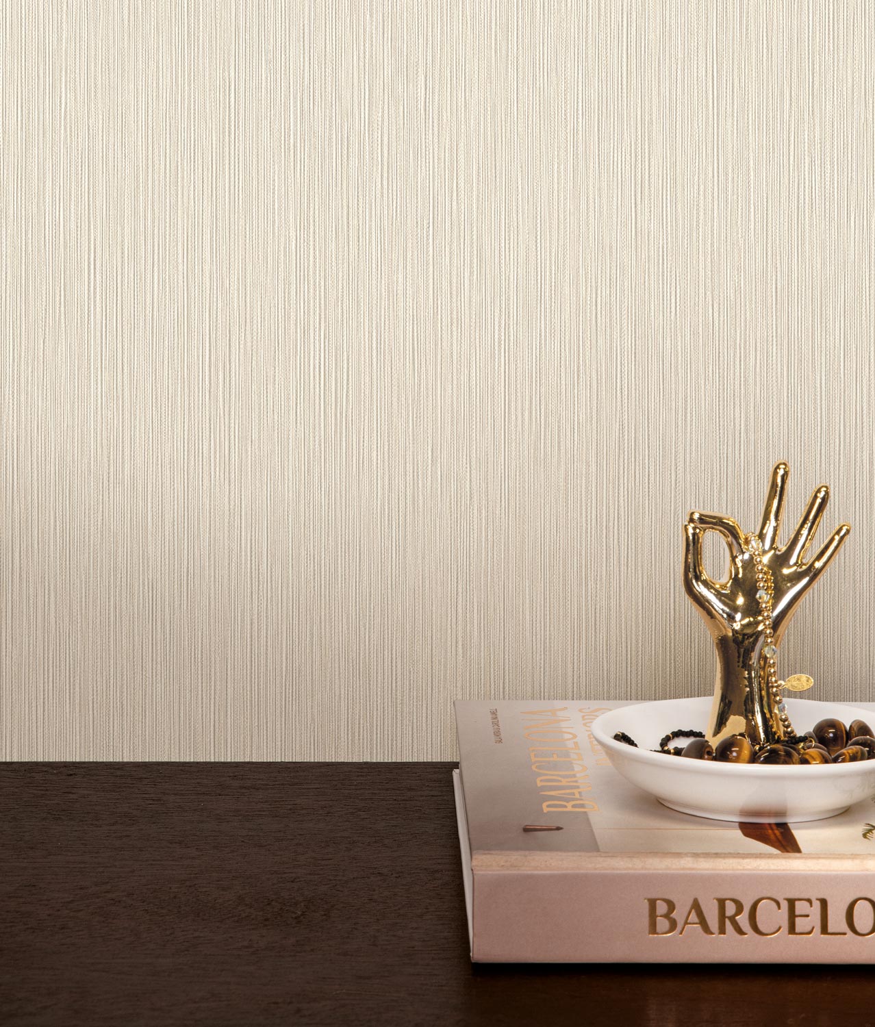 Effen stuctuur behang Hotel CHique, RW-019, Interieur