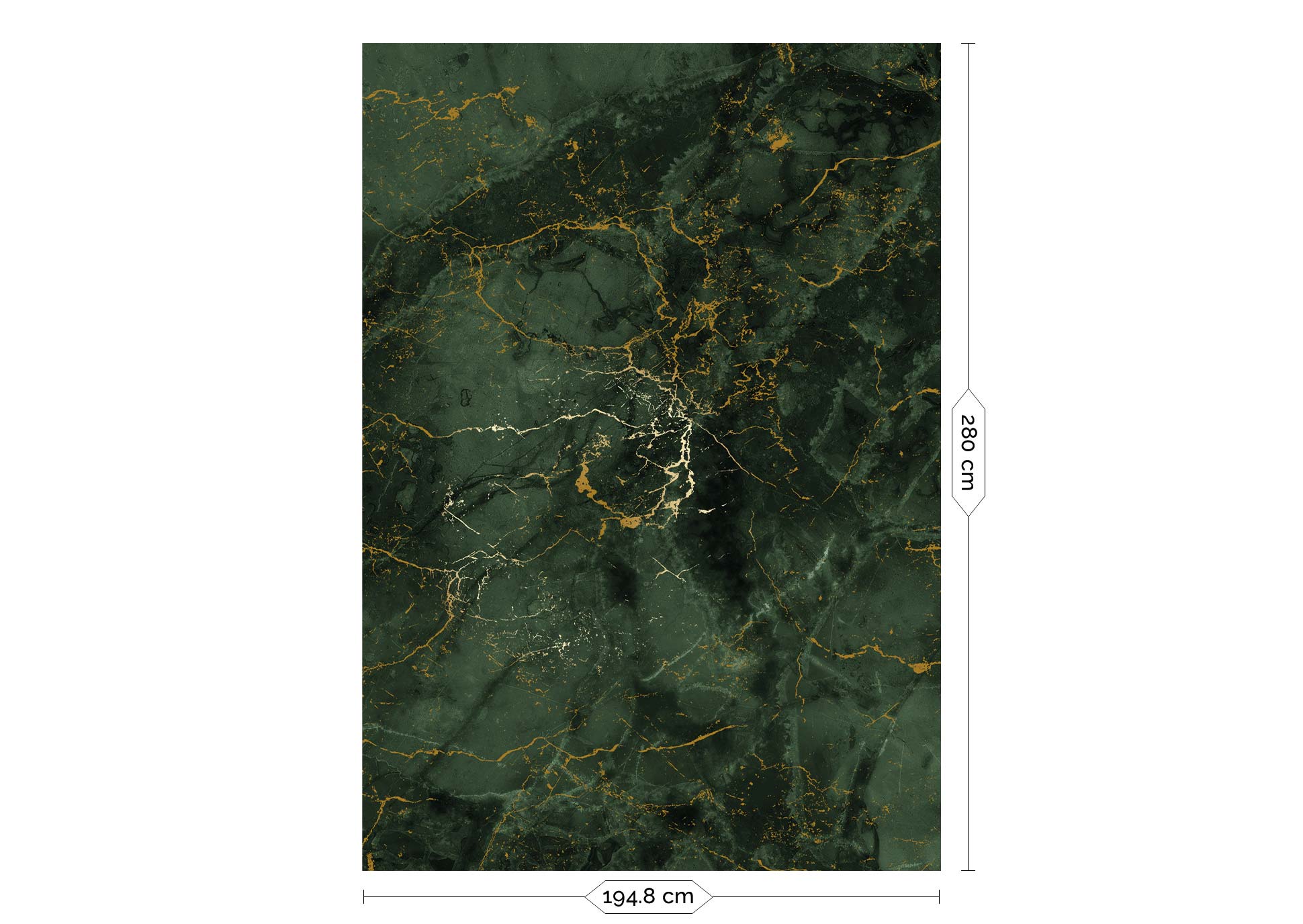 Goud marmer behang door Frans Uyterlinde, WP-069, Packshot