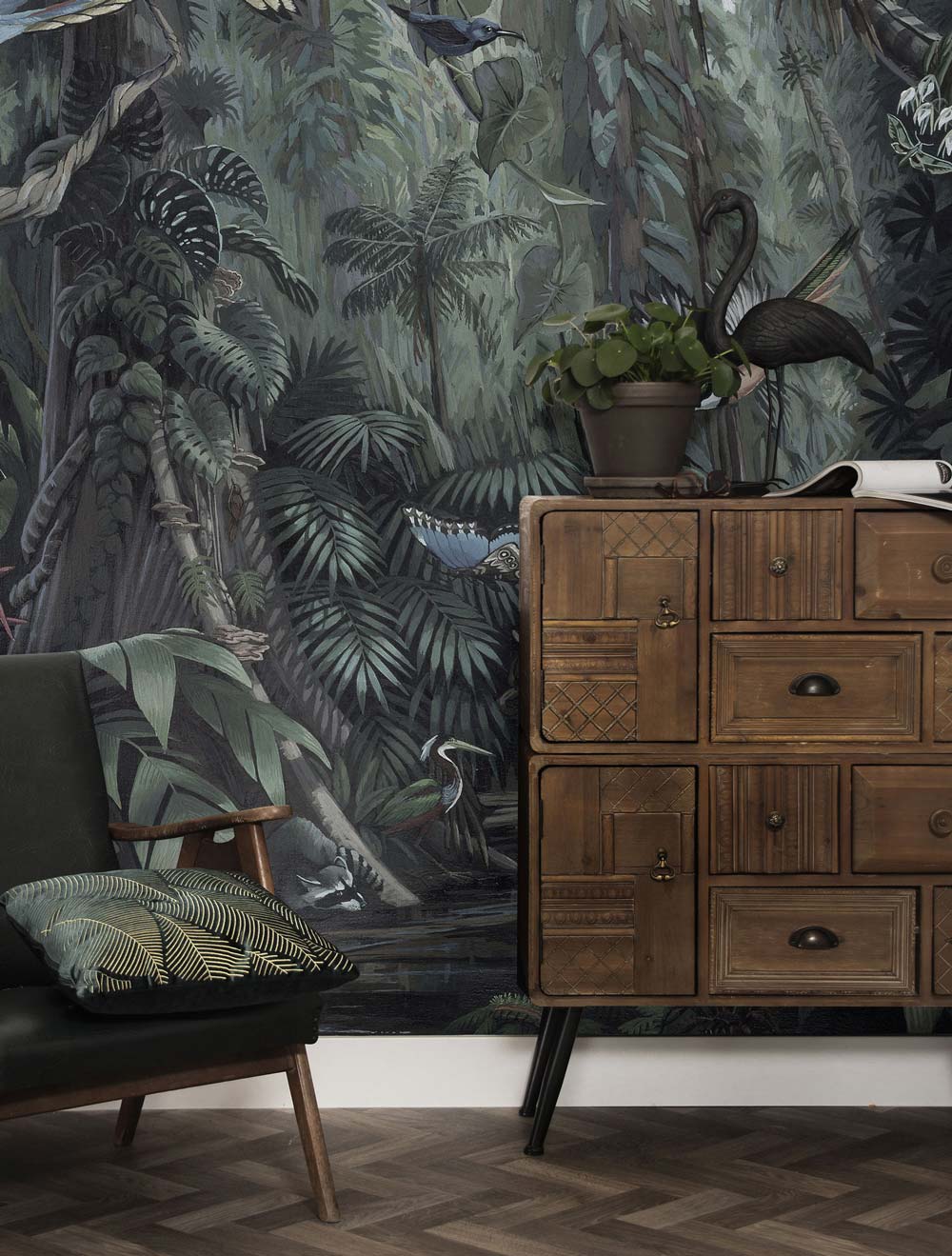 Jungle begang, Tropical Landscapes, WP-600, Interieur 2
