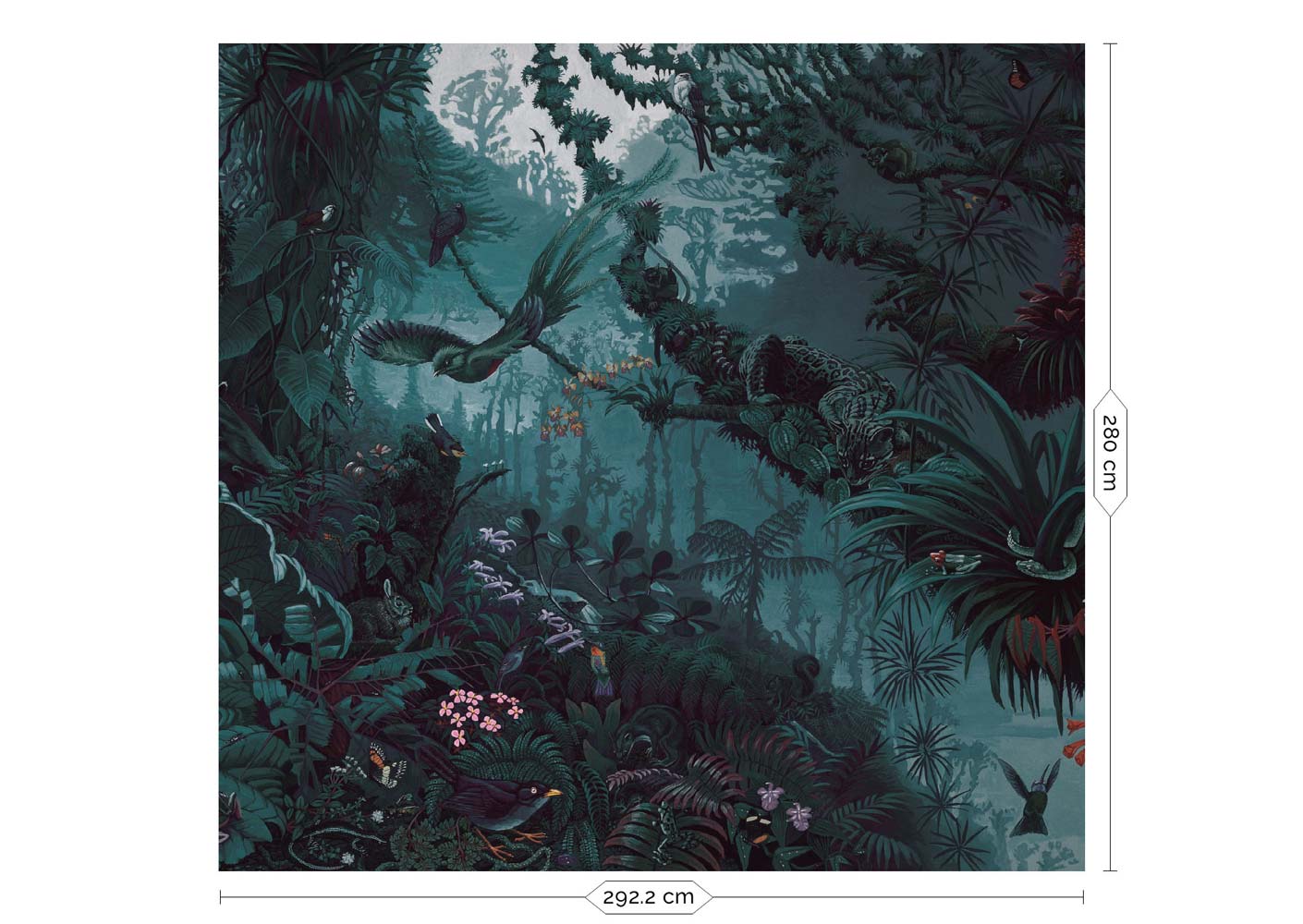 Jungle begang, Tropical Landscapes, WP-712, 6 baans