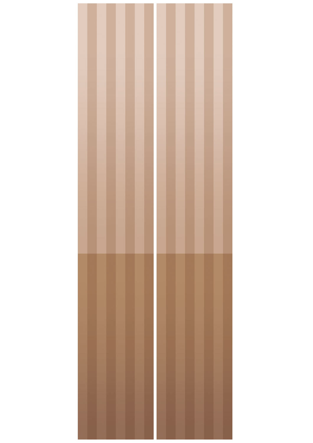 Gradient Stripes, Strepen behang door Frans Uyterlinde, 97,4 x 280 cm, FU-020, Banen