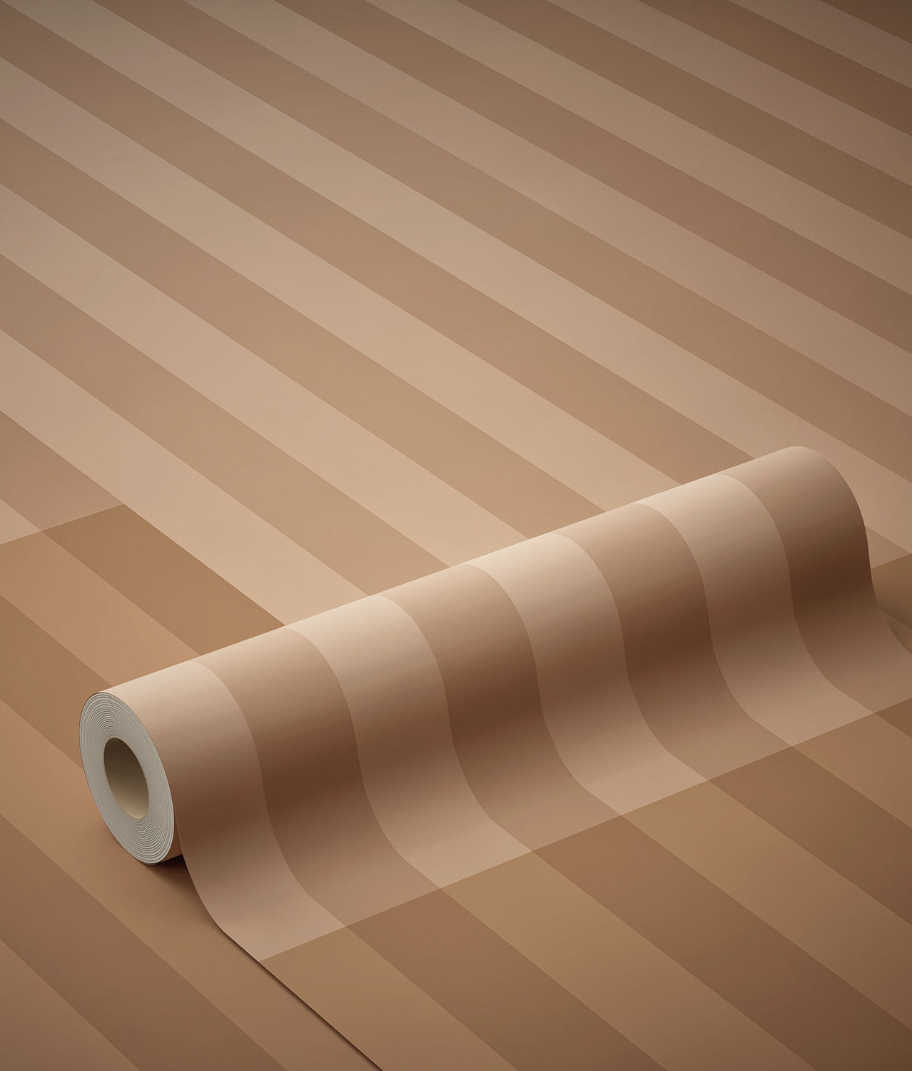 Gradient Stripes, Strepen behang door Frans Uyterlinde, 97,4 x 280 cm, FU-020, Rol