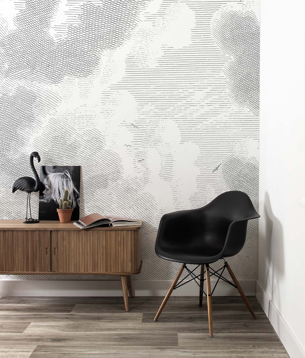 Wolken behang Engraved Clouds, WP-621, Interieur 2