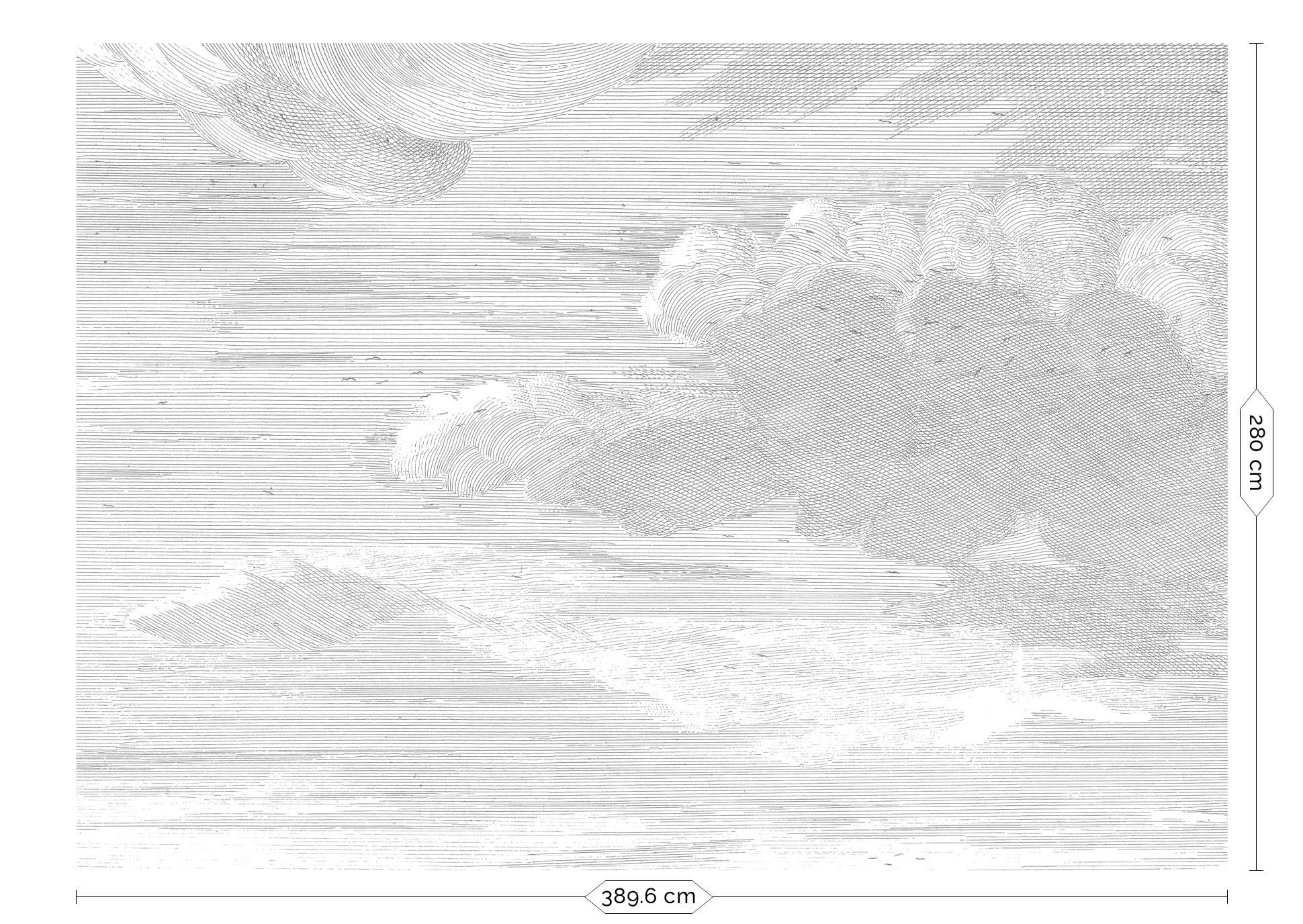 Wolken behang Engraved Clouds, WP-650, Packshot